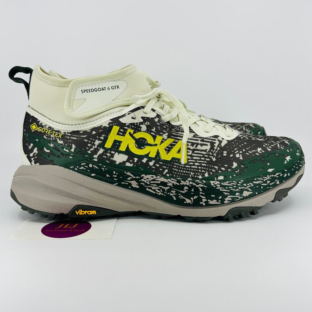 Hoka One One Men's Speedgoat 6 Mid GTX Gore-Tex Trail Running Shoes Size 11 D